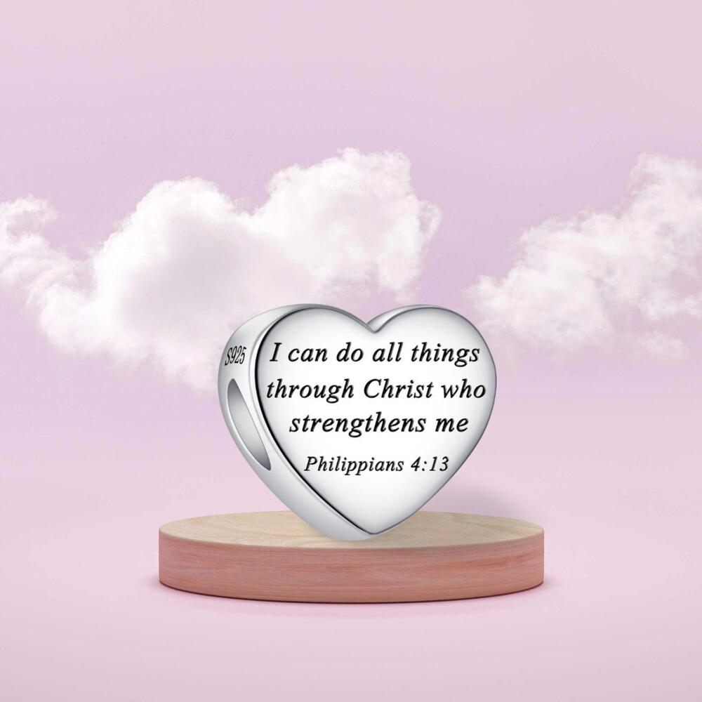 I can do all things through Christ who strengthens me charms